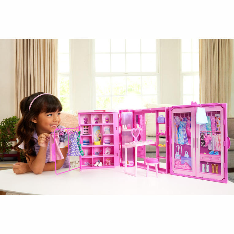 Barbie Ονειρική Ντουλάπα Μόδας - HXD59