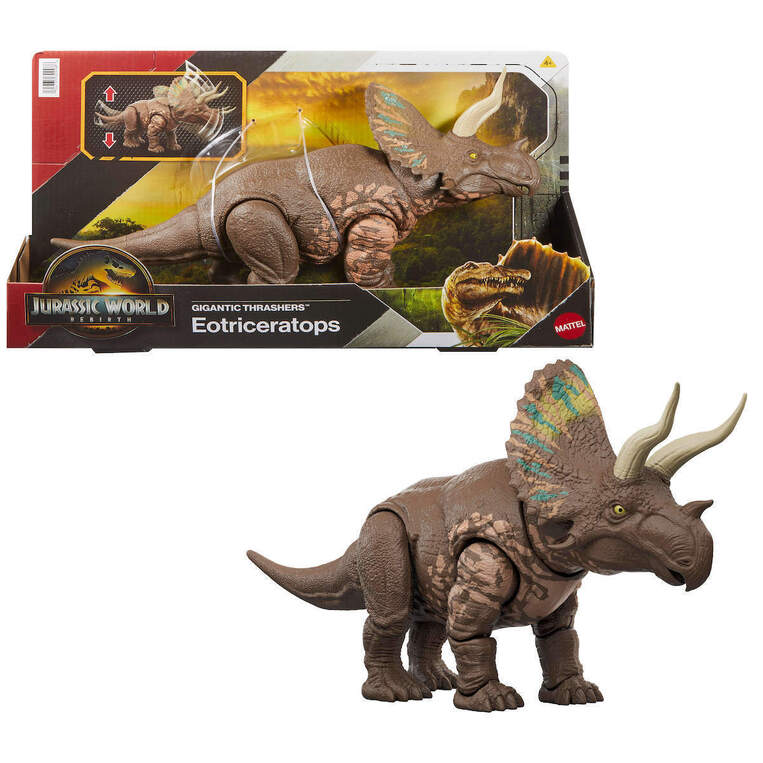 Jurassic World Rebirth: Gigantic Thrashers - Eotriceratops - JGB93