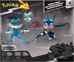 Pokemon: Select - Froakie, Frogadier, Greninja Evolution Multi-Pack Φιγούρες (8cm) - PKW3687