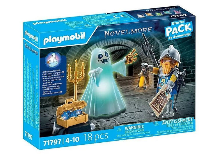 Playmobil Novelmore Starter Pack Φάντασμα Και Ιππότης - 71797