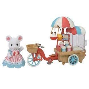 Sylvanian Families Popcorn Delivery Trike - SF5834