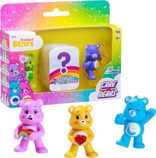 Care Bears Συλλεκτικές Φιγούρες 5cm 3 Pack Διάφορα Σχέδια- CAR06000