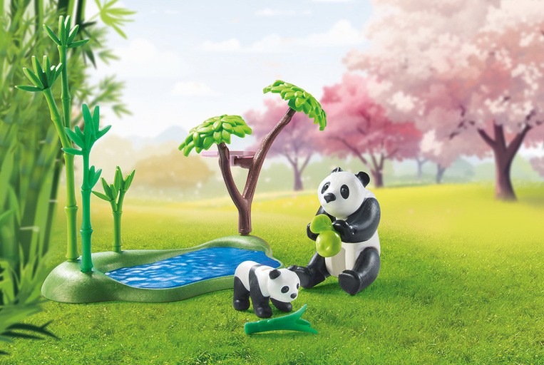 Playmobil My Life Ασιατικός Κήπος Με Κιόσκι Και Πάντα - 71762