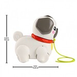 Fisher-Price Pets Συρόμενο Σκυλάκι Pug - HTW94