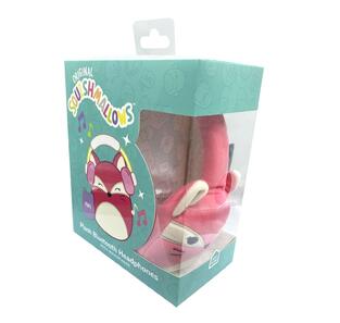 Squishmallows Fifi the Fox – Λούτρινα Ασύρματα Παιδικά Ακουστικά Mε Μικρόφωνο - 122228