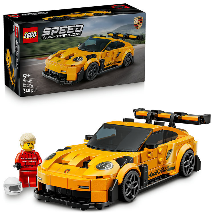 LEGO Speed Champions Porsche 911 Gt3 Rs Super Car - 77239 