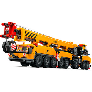 Yellow Mobile Construction Crane 