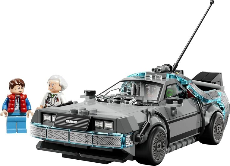 LEGO Speed Champions Time Machine From Back To The Future - 77256