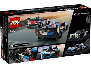 Lego BMW M4 GT3 & BMW M Hybrid V8 Race Cars - 76922
