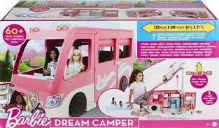 Barbie Dreamcamper Νέο Τροχόσπιτο - HCD46