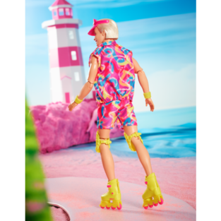 Barbie the Movie Collectible Ken Doll In Inline Skating Outfit - HRF28