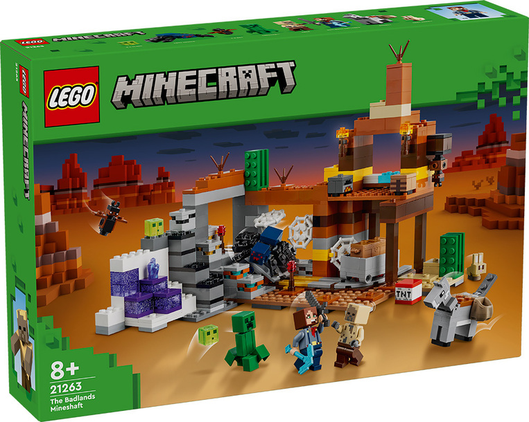 LEGO Minecraft The Badlands Mineshaft - 21263