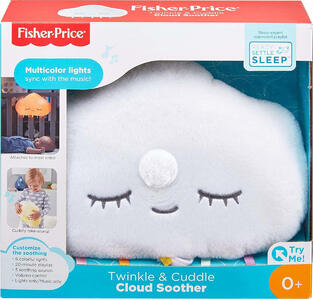 Fisher-Price Twinkle And Cuddle Μουσικός Προβολέας Μαλακό Συννεφάκι - GJD44