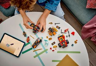 LEGO Ninjago Kai And Cole's Combiner Vehicles - 71864