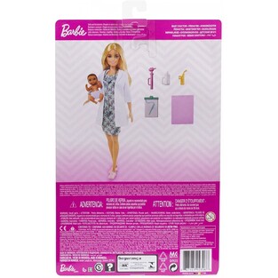 Barbie Doctor Γιατρός Ξανθιά Κούκλα - GVK03