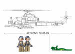 Sluban Model Bricks: Attack Helicopter - M38-B0838