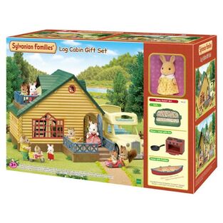 Sylvanian Families Log Cabin Gift Set (Green Roof) - SF5610