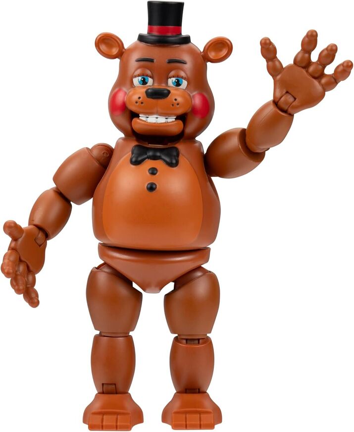 Five Nights At Freddy’s Toy Freddy - 5-Inch Articulated Figure - FNF0002