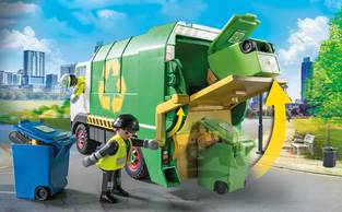 Playmobil City Life Όχημα Συλλογής Ανακυκλώσιμων Απορριμμάτων - 71234
