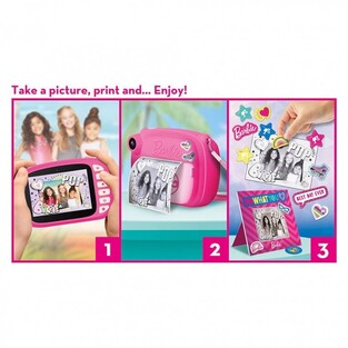 Barbie Φωτογραφική Μηχανή Instant - RF97050