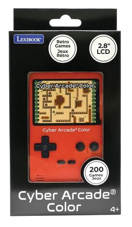 Lexibook Φορητή Παιχνιδοκονσόλα Cyber Arcade Color - 25.JL2389