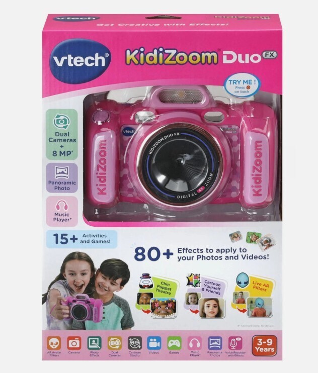 VTech Kidizoom - Φωτογραφική Κάμερα Duo FX Compact Ροζ - VTE51995