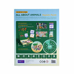 Mier Edu Μαγνητικό Puzzle All About Animals - GRAF00110