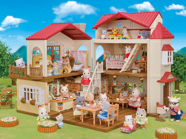 Sylvanian Families: Red Roof Country Home Secret Attic Playroom - SF5708