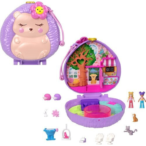 Polly Pocket Hedgehog Coffee Shop Compact - HRD37