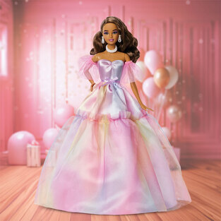 Barbie Signature Doll Birthday Wishes Brunette - JJX78