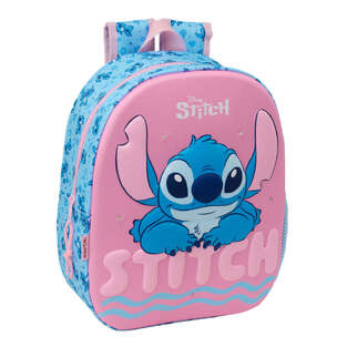 Safta: Stitch - 3D Backpack with Led Lights (33cm) - SF63059