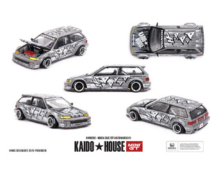 Kaido House x Mini GT Honda Civic (EF) Kaido Manga V1 - MGTKHMG260