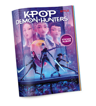 K-Pop Demon Hunters Αυτοκόλλητα Άλμπουμ Starter Pack - KPDH482050