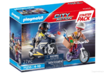 Playmobil City Action Starter Pack Αστυνομική Καταδίωξη Ληστή Κοσμημάτων - 71255