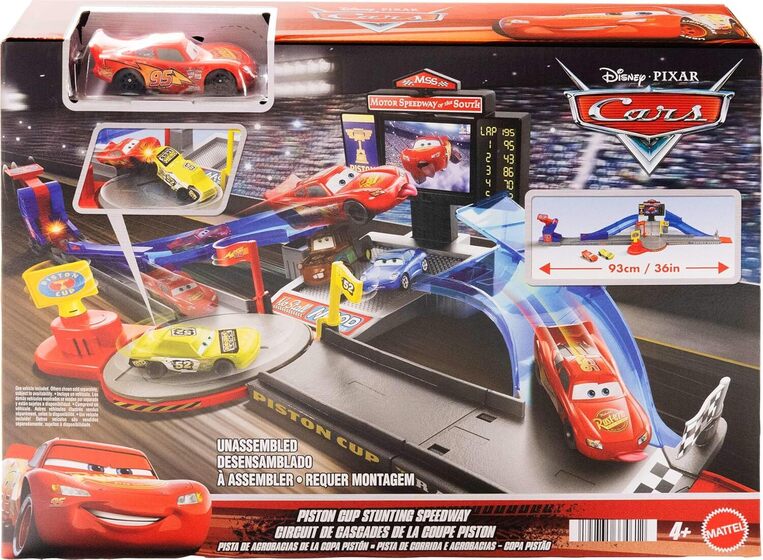 Cars Piston Cup Stunting Speedway Playset - JHL42