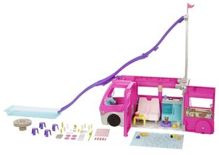 Barbie Dreamcamper Νέο Τροχόσπιτο - HCD46