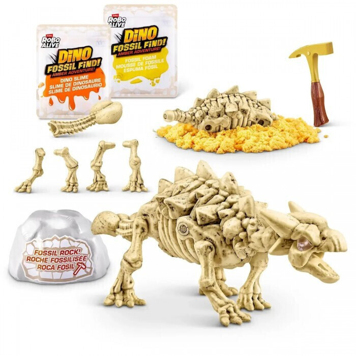 Robo Alive - Dino Fossil Find Amber Adventure - 11871153