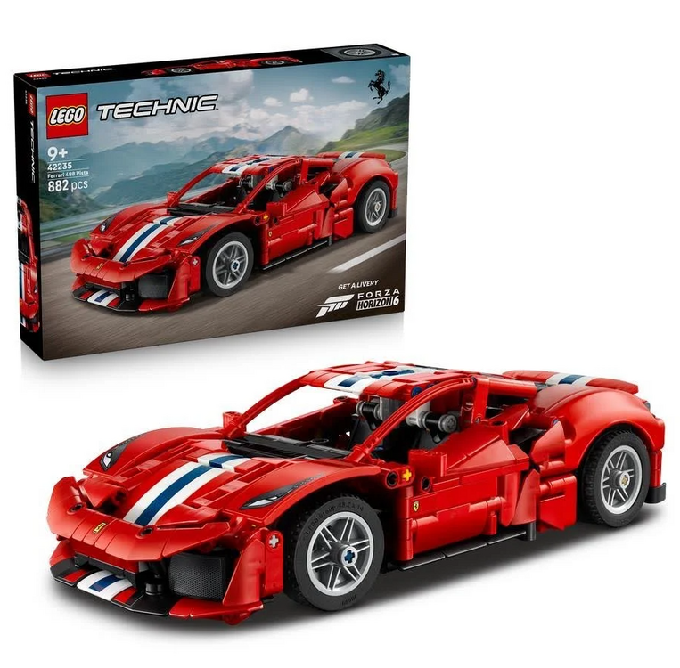 LEGO Technic  Ferrari 488 Pista Car - 42235