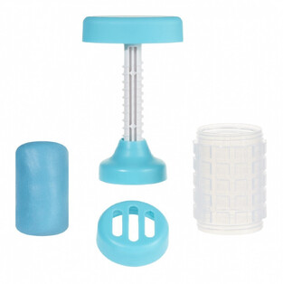 Wonder Factory - Never Dry Dough Extruder Blue - 532262EUC