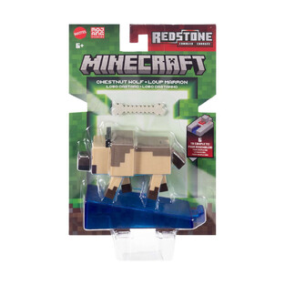 Minecraft - Biome Builds 8cm Figure -Chestnut Wolf - JJR90