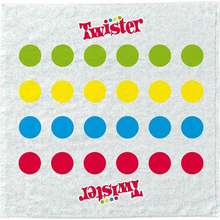 Twister Towel Games – Επιτραπέζιο Παραλίας Πετσέτα Θαλάσσης Με Τροχό & Σακίδιο - REA000069