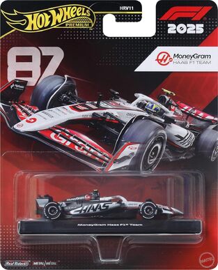 Hot Wheels: Premium Cars F1 Team MoneyGram Haas - JKD90