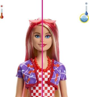 Barbie Κούκλα Color Reveal Φρουτάκια - HJX49
