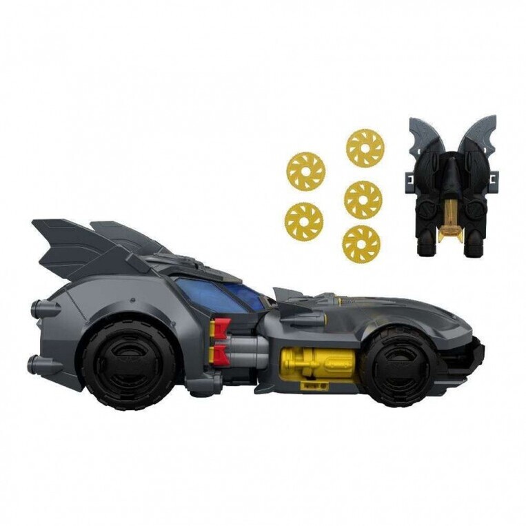 DC Comics Batmobile Vehicle with Bat-Drone - JMD52