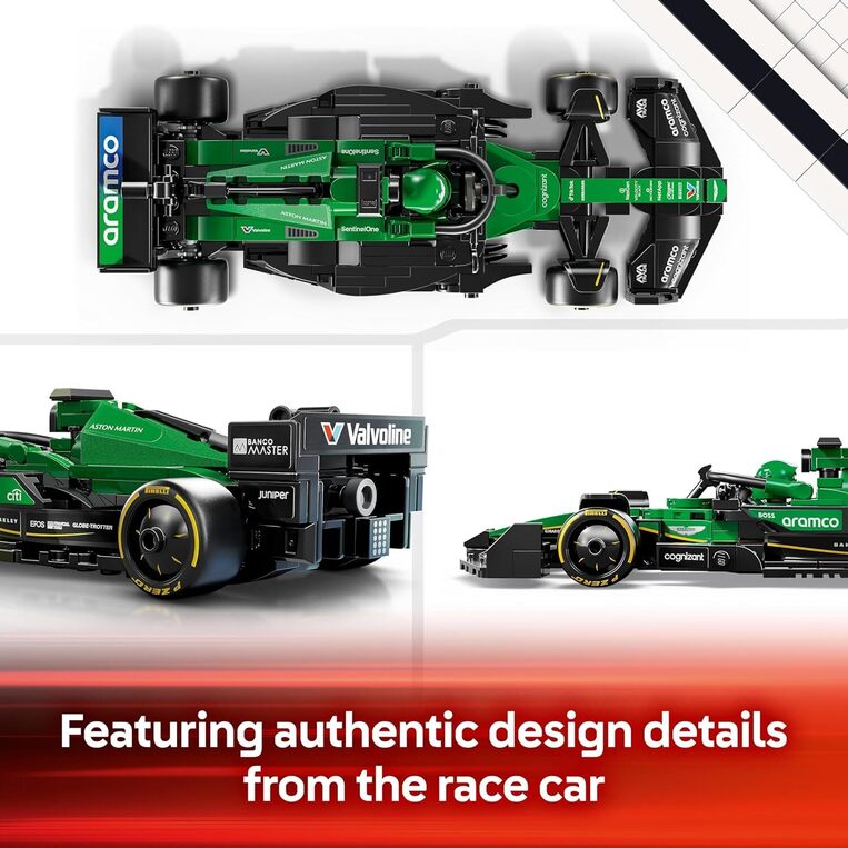 Lego Speed Champions Aston Martin Aramco F1® Amr24 Race Car 