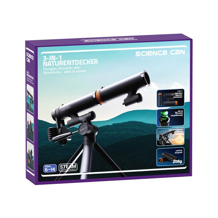 Δεσύλλας Τηλεσκόπιο 3 σε 1 Nature Explorer - 160105