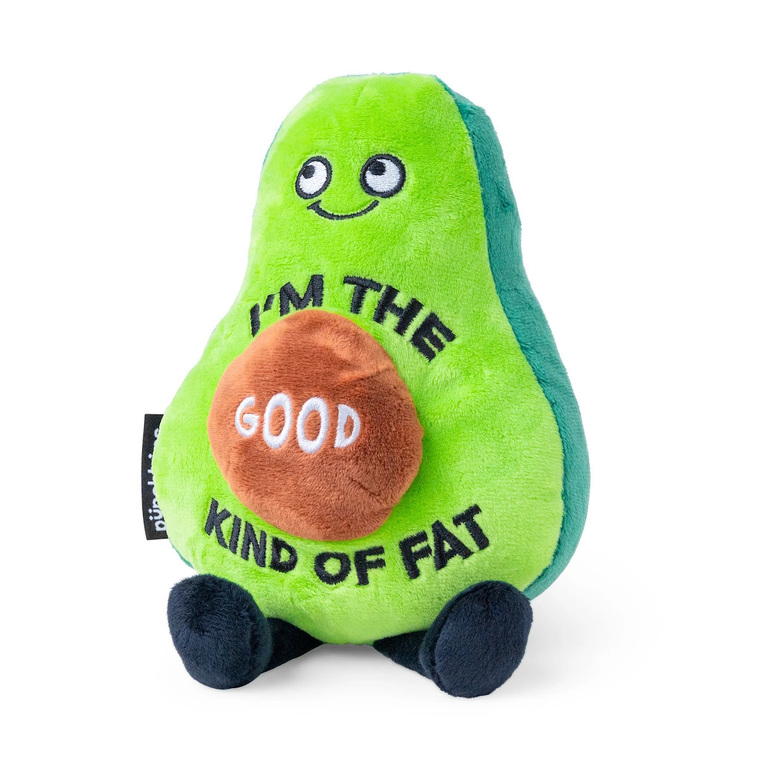 Punchkins Λούτρινο Avocado "I'm The Good Kind Of Fat" - GC99052