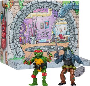 Teenage Mutant Ninja Turtles Classic Remastered Rough vs. Rock Steady -  PLA40643