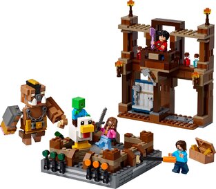 Lego Minecraft Woodland Mansion Fighting Ring 