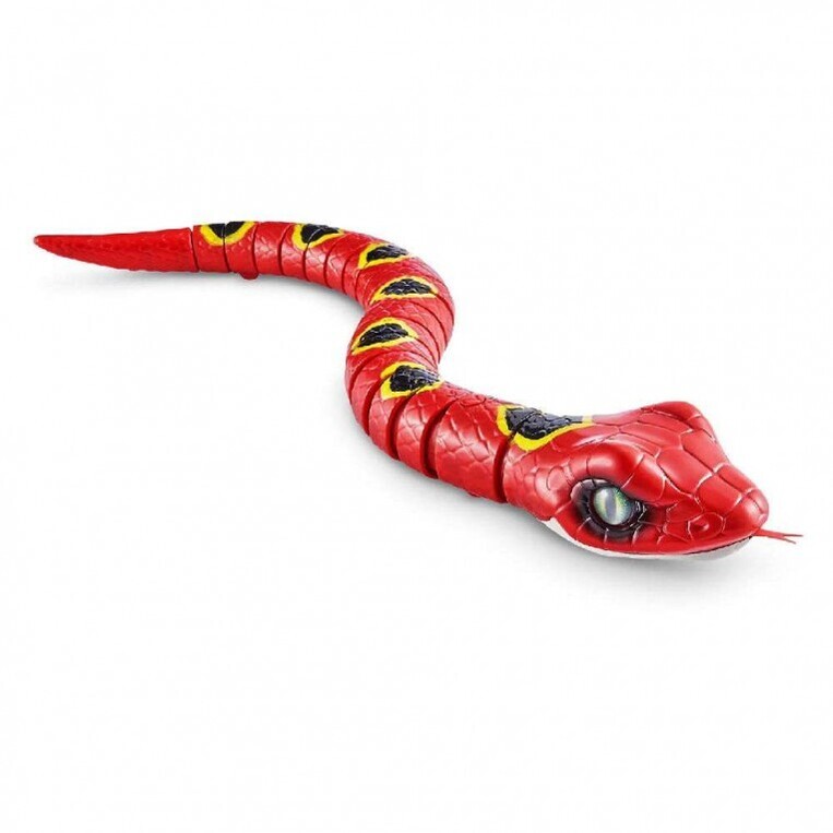 Robo Alive Slithering Snake 40cm Light Up - Κόκκινο - 11807150